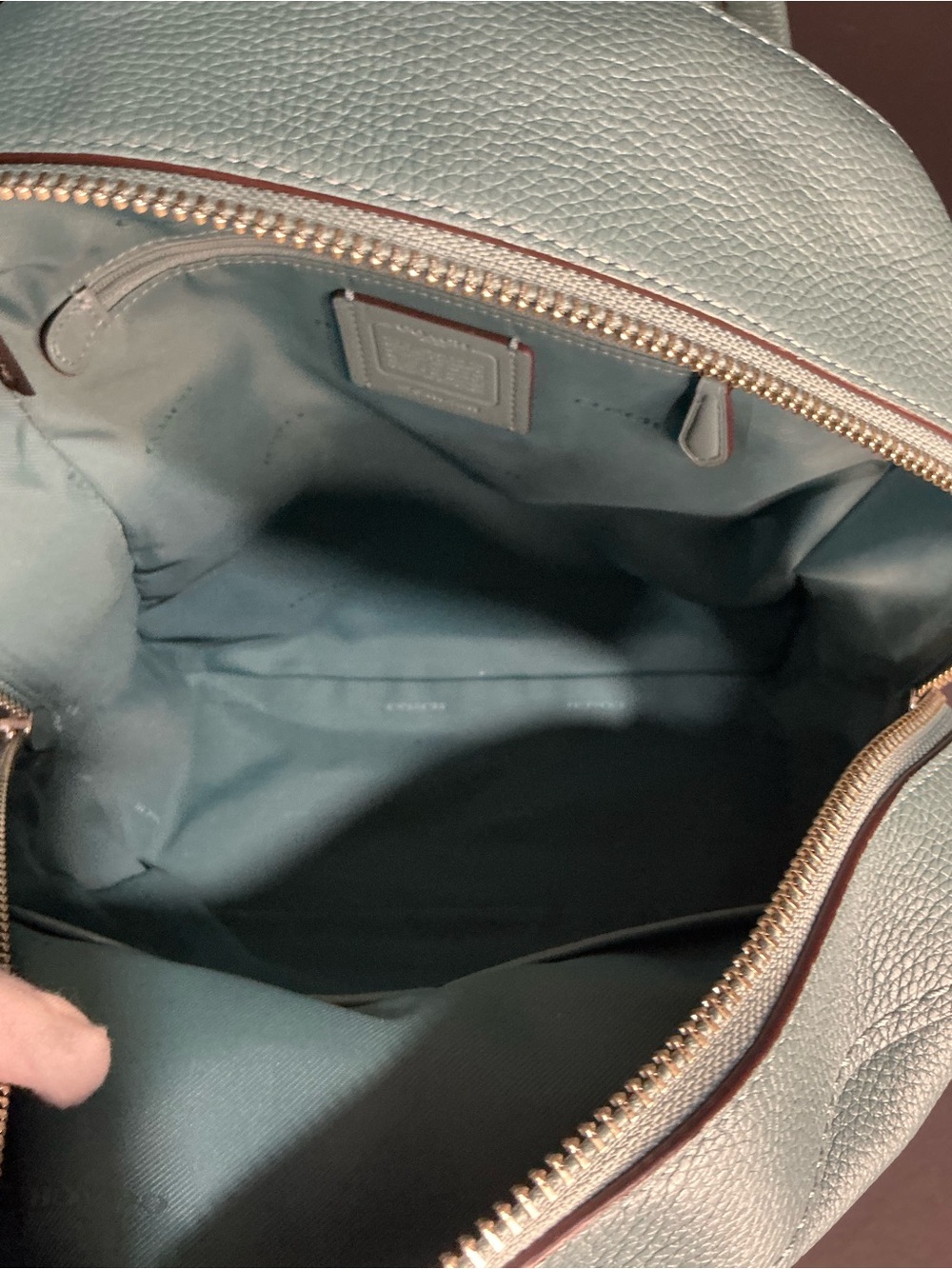 Coach Mini Turnlock Rucksack - Picture 7 of 12